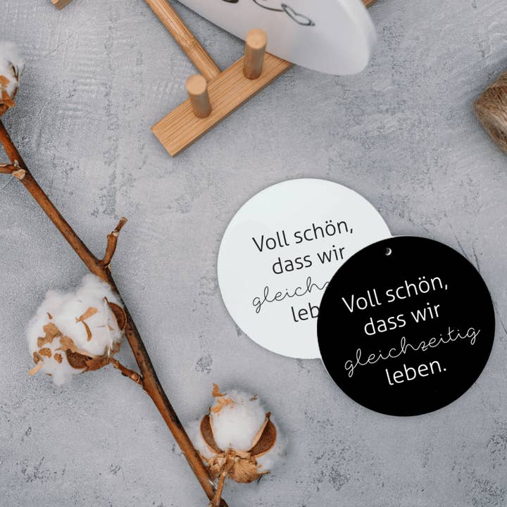 dekoboards - Wholesale Sign - Dekoboard Mini "So nice that we live at the same time"