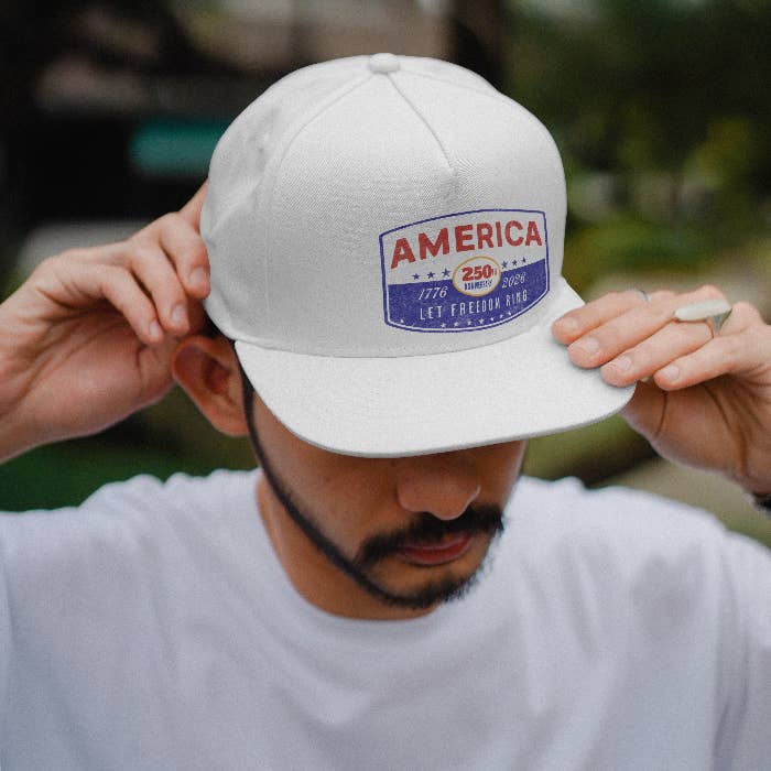 Patriotic 250th Anniversary Hats for wholesale by Sources Inc.