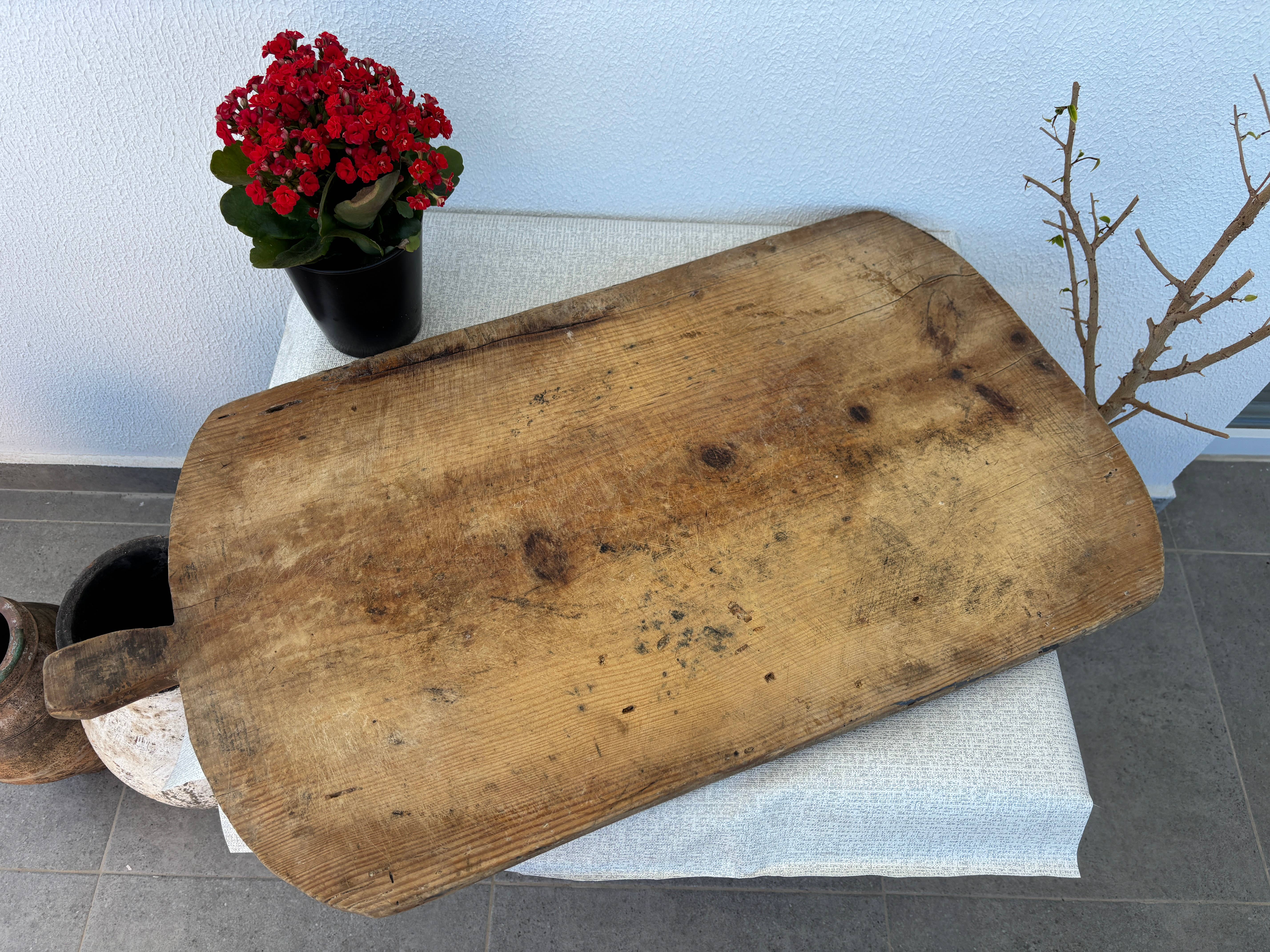 Rustic Remnents - Vente Planche à découper - Planche à pain antique anatolienne – Planche à découper turque rustique10