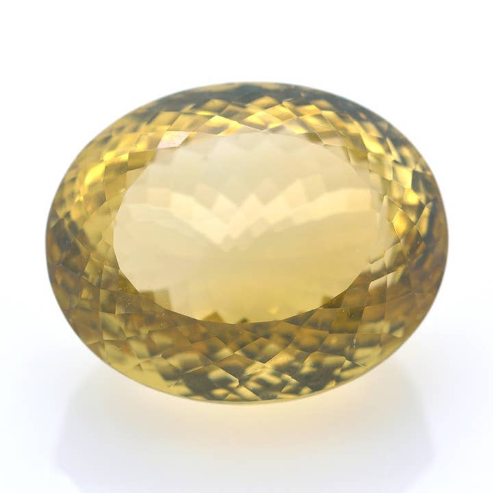 55.72 ct. Citrino ovale per la vendita all'ingrosso da parte di Naturjoya