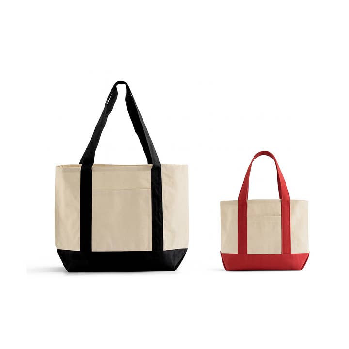 Sacs fourre-tout en toile élégante, petite et grande taille pour la vente par BodrumCrafts