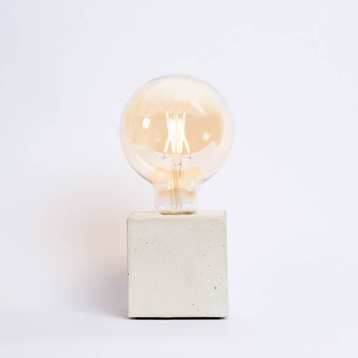 Lampada Cube - Cemento beige per la vendita all'ingrosso da parte di Junny