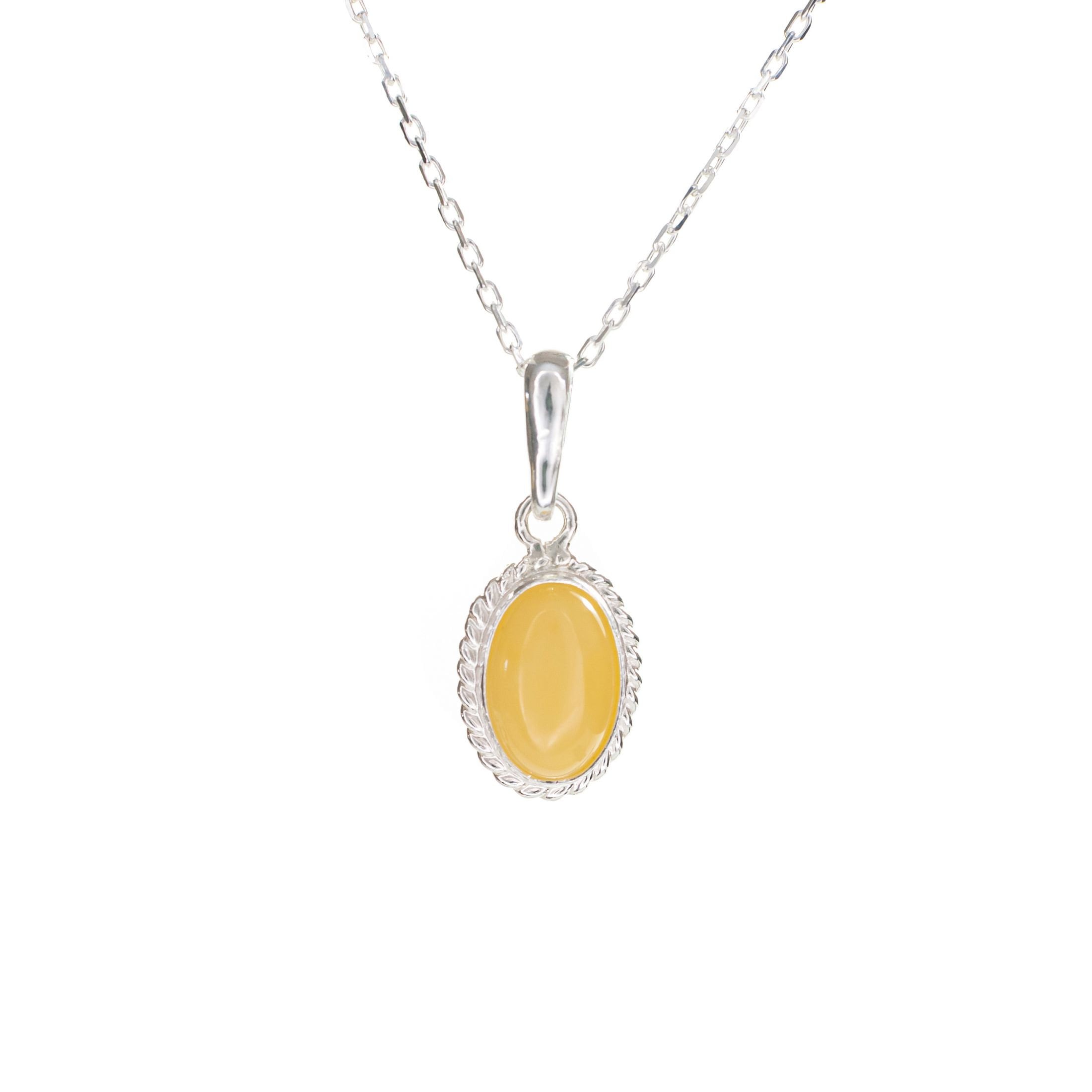 Marcin Waryszak – Colar pingente/pendente por atacado – Colar Pendente Âmbar Egg Yolk Baltic Colar Pendente Âmbar Oval7