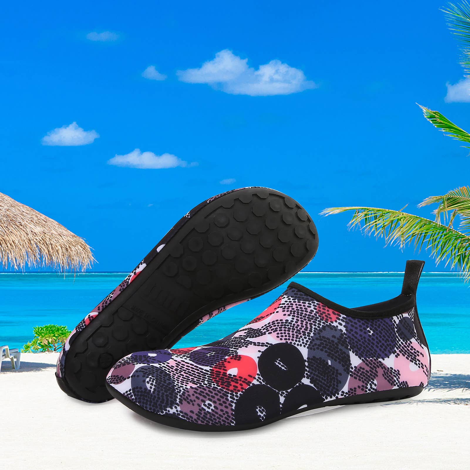 Shop Lev - Wholesale Water Shoes - Women's - Unisex Anti-Slip Socks Quick Dry Beach Water Shoes [Pck] -153