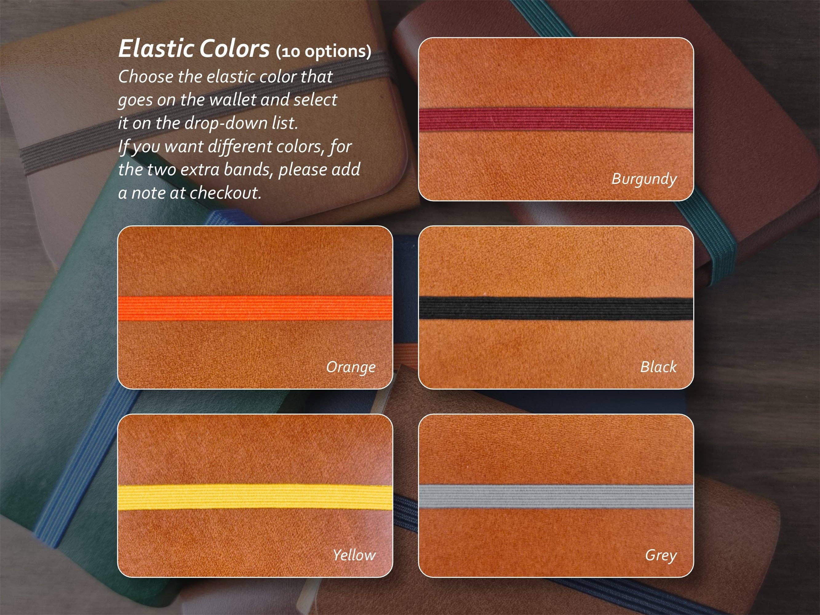 Singular Leather - Wholesale Wallet - Unisex - Amber Orange Leather Wallet - Minimalist and Customizable5