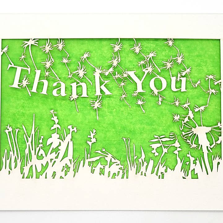 two hermanas - Wholesale Thank You Card - Thank You - Dandelions5