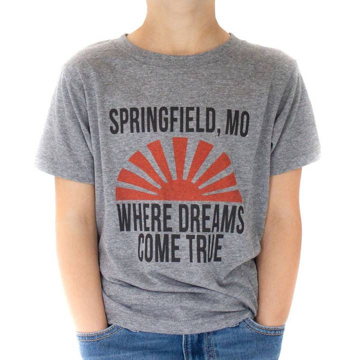 Springfield Dreams Toddler Tee for wholesale by 5 Pound Apparel