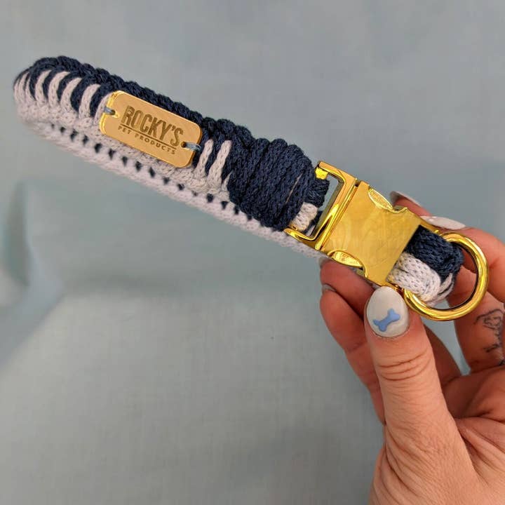 Rocky's Pet Products - Wholesale DIY Craft Kit - Make Your Own Dog Collar Craft Kit Blue7