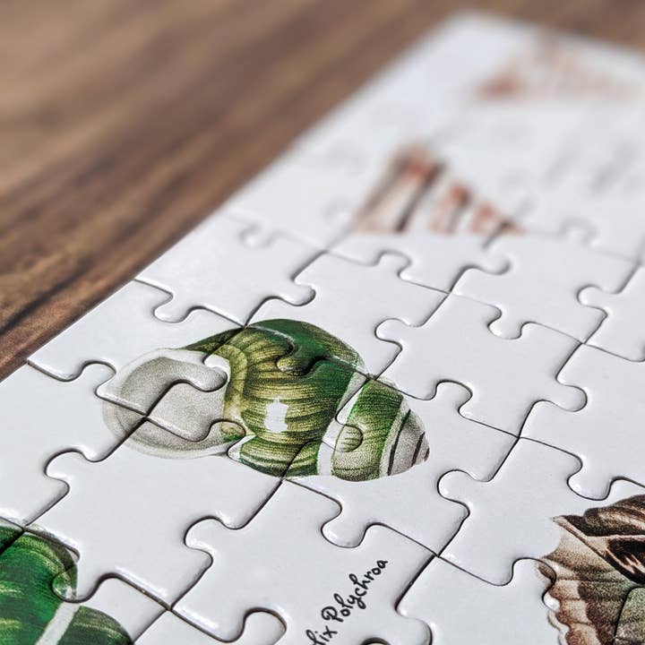 Robert Frederick Ltd – wholesale Puzzle – Child – 500 Piece Jigsaw in a Tube - Seashells3