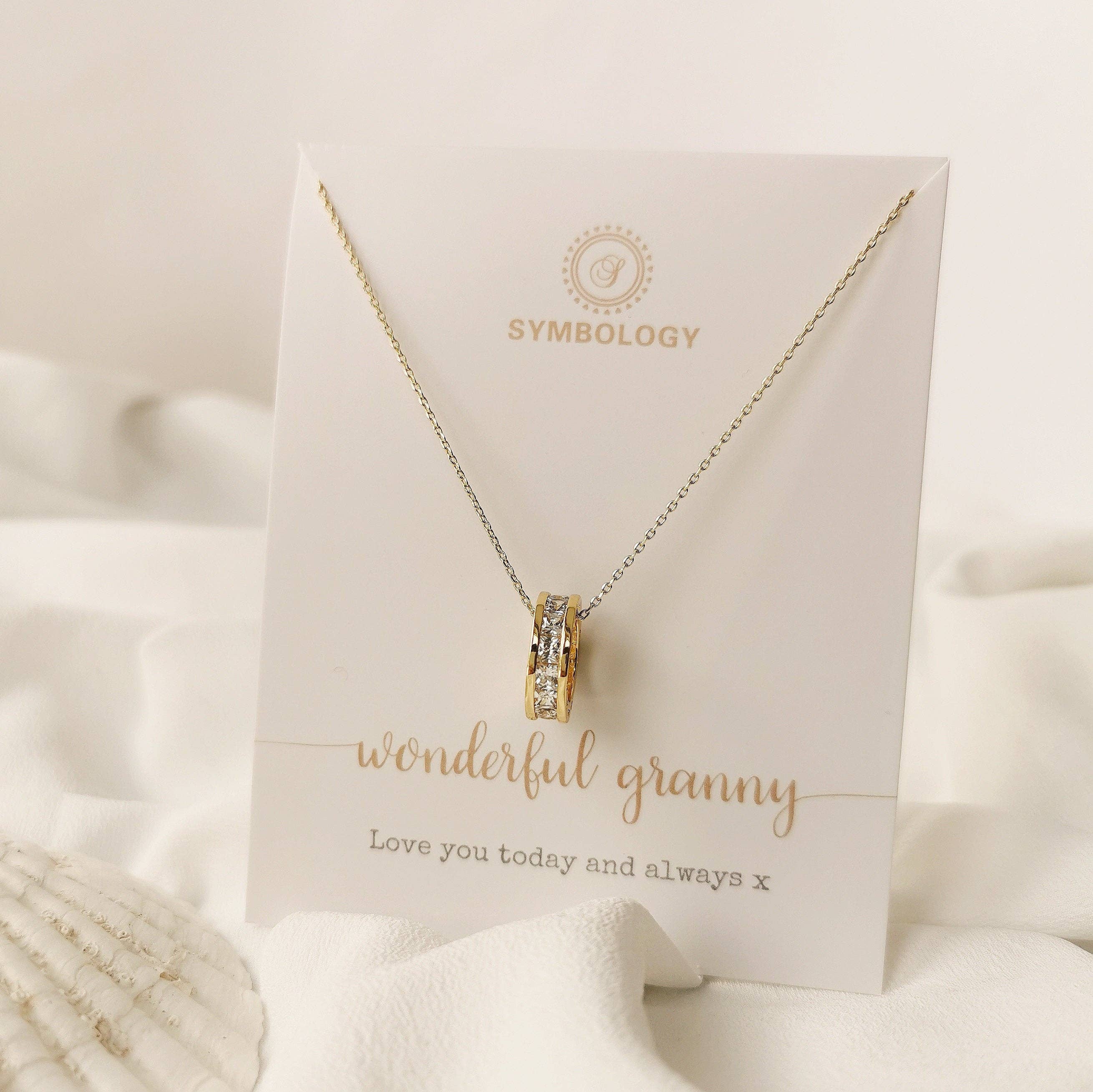 SYMBOLOGY JEWELLERY - Wholesale Pendant/Charm Necklace - Wonderful Granny Necklace of SYMBOLOGY With Gift Box0