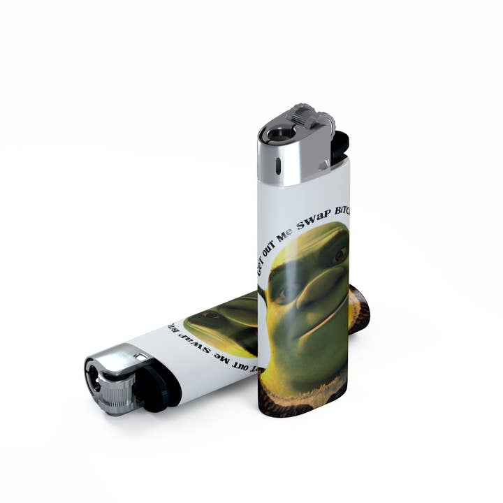 jeganmones - Wholesale Lighter - Shrek Get Out Me Swamp Lighter