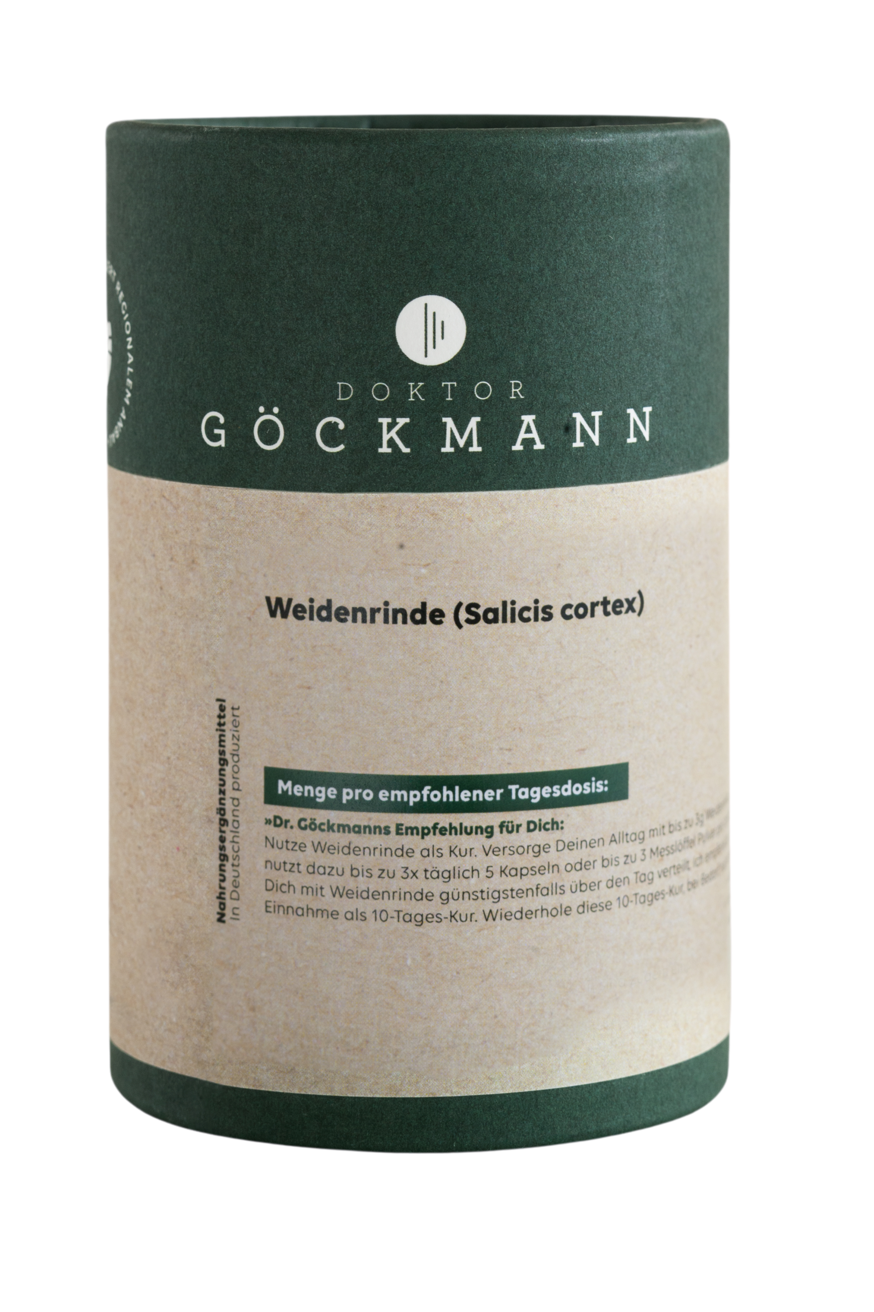 Dr. Göckmann – Großhandel Nahrungsergänzungsmittel für Haustiere – Katze/Hund – WEIDENRINDE Veterinär1