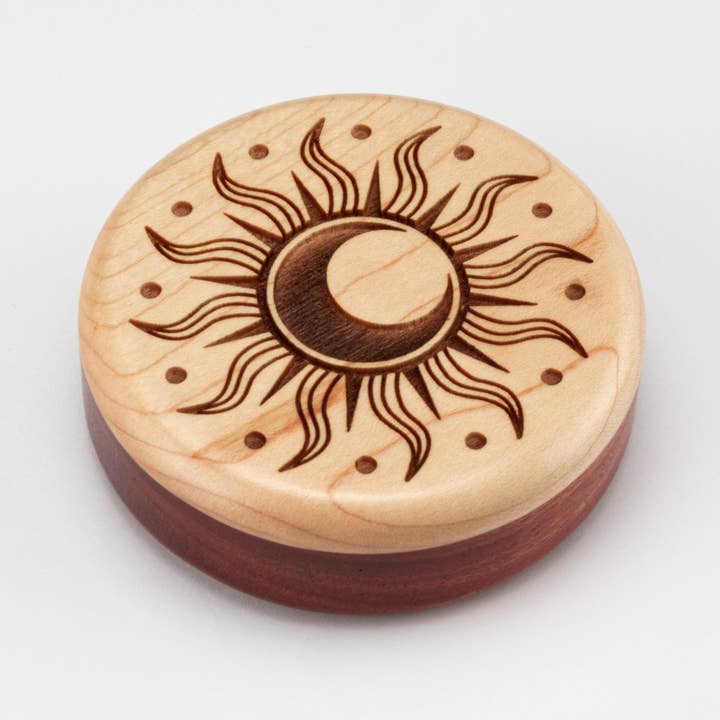 Woodland Woodworx - Wholesale Musical Instrument - Round Pocket Shaker, Handcrafted Percussion Instrument10