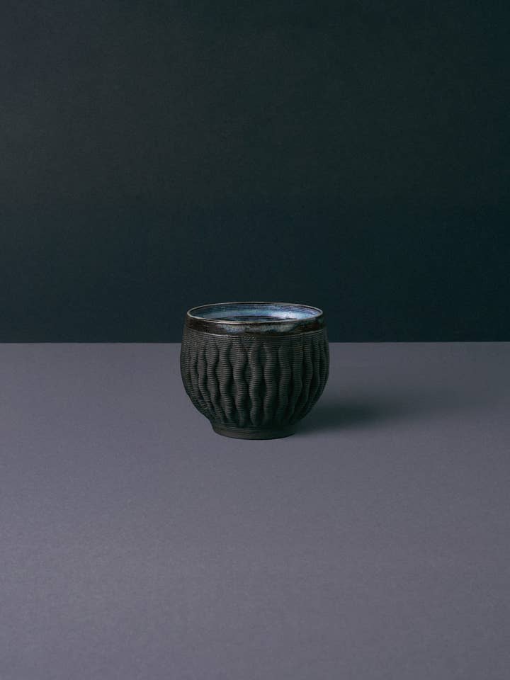 Koraal - Zwarte Ferra Dubbele Laag 3D Geprinte Cups voor wholesale door the loom lab