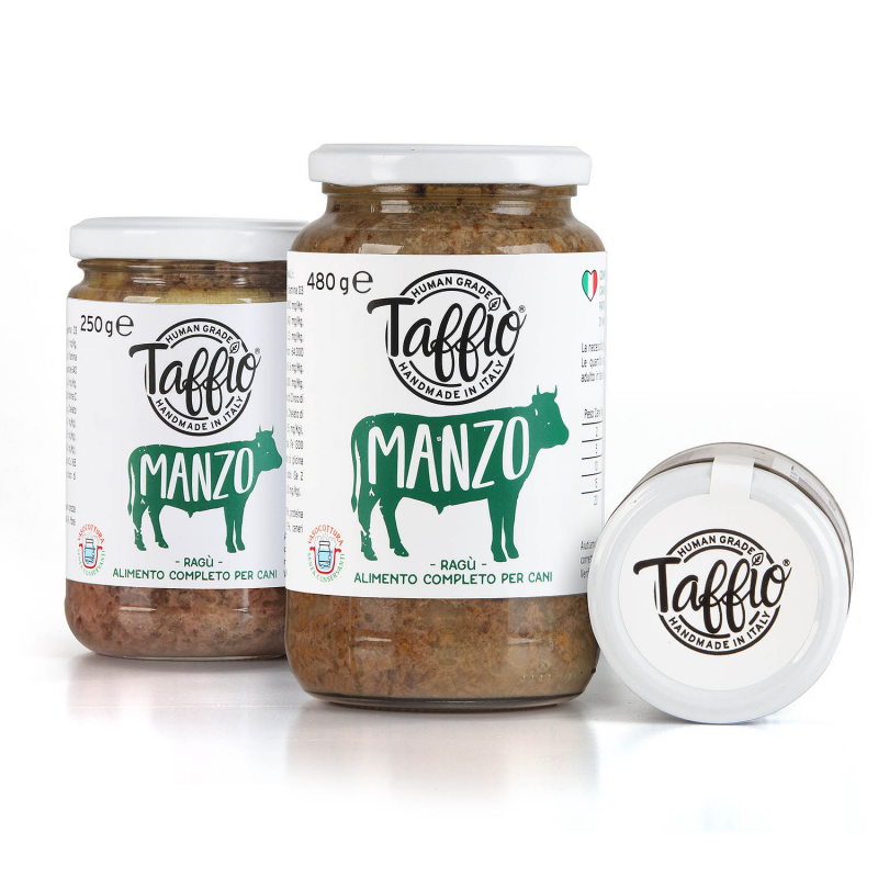 TAFFIO PET FOOD - Venta al por mayor Comida - Perros - Ragú de res 250 g1