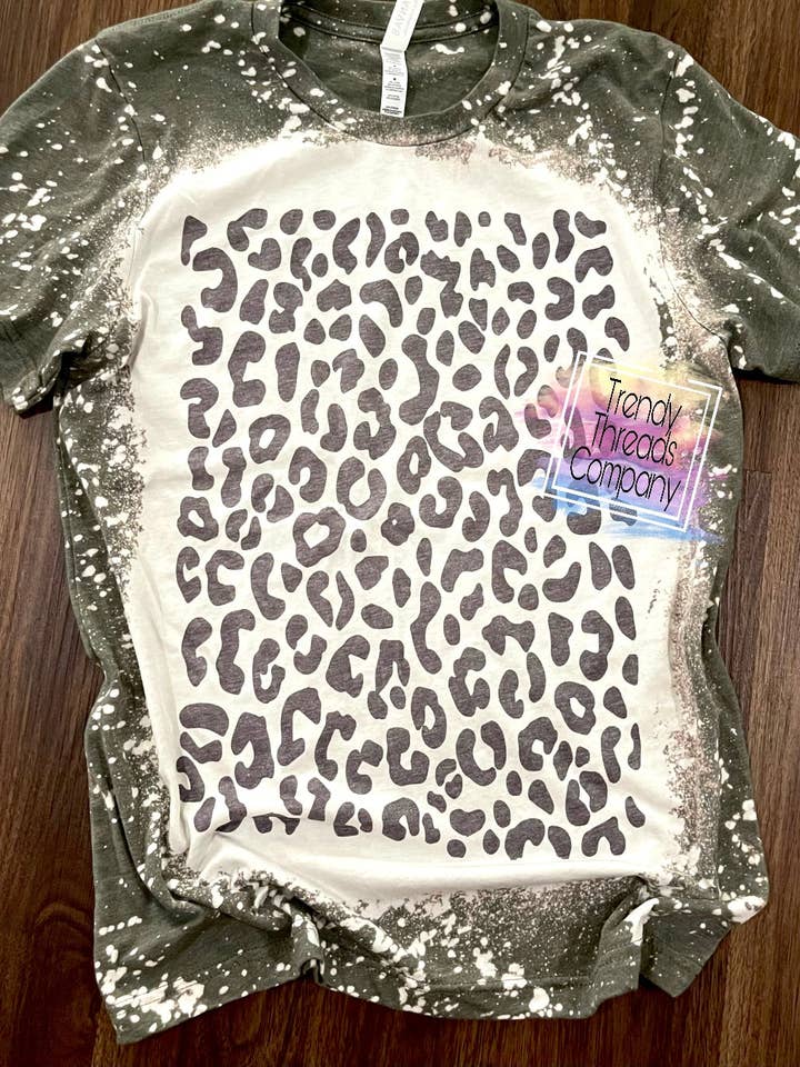 Camisa Cheetah para venta al por mayor de Trendy Threads Designs LLC