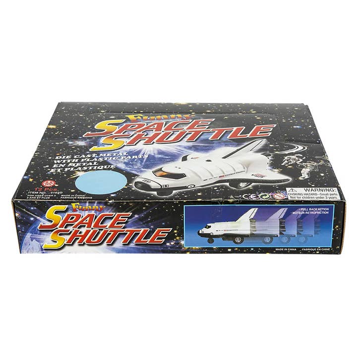 Toyarina – Großhandel Spielzeugflugzeug – Kinder – 4-Zoll-Space Shuttle aus Druckguss mit Rückziehfunktion für Kinder1
