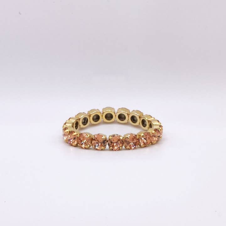 Bracelet élastique Shine - Vintage Rose pour la vente par QUÉ MÁS JEWELS