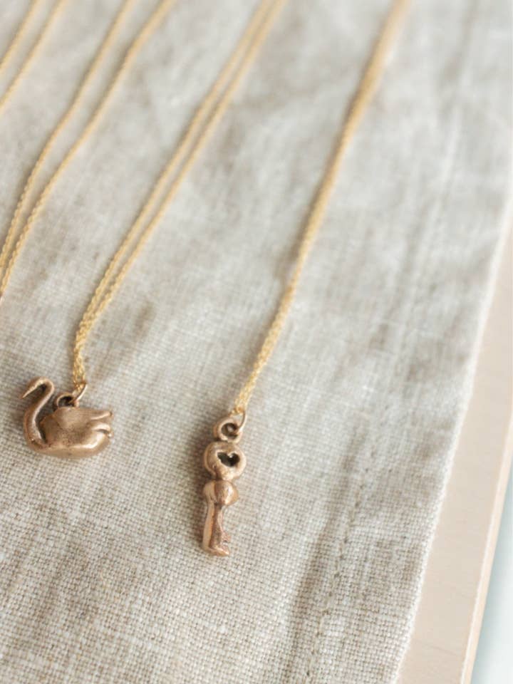 Key Necklace for wholesale by Dawning Collective