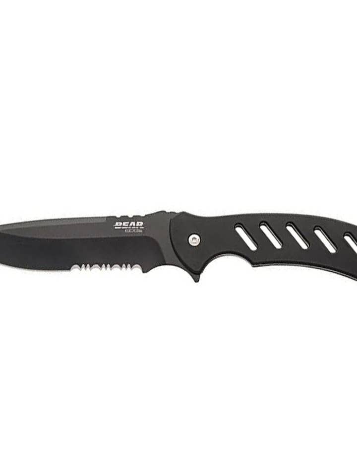 Bear & Son Bear Edge BRISK Drop Point Knife + Sheath Camo for wholesale by Benhalex