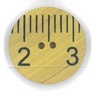 STAMPED BUTTON RIBBON SEWING WOOD IMITATION for wholesale by NEMARK