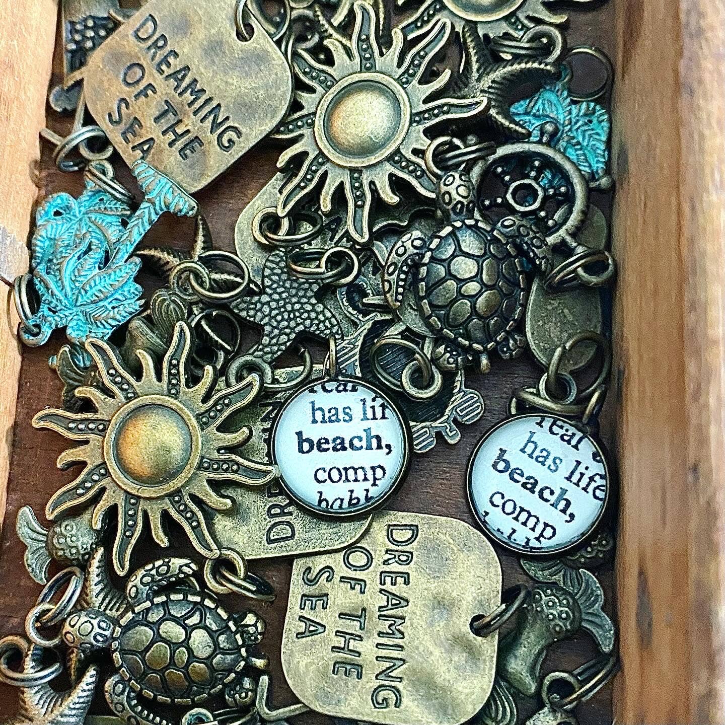 Define Charm Bar - Wholesale Individual Charm/Pendant - Antique Bronze Metal Charms - Create your own Charm Bar!2