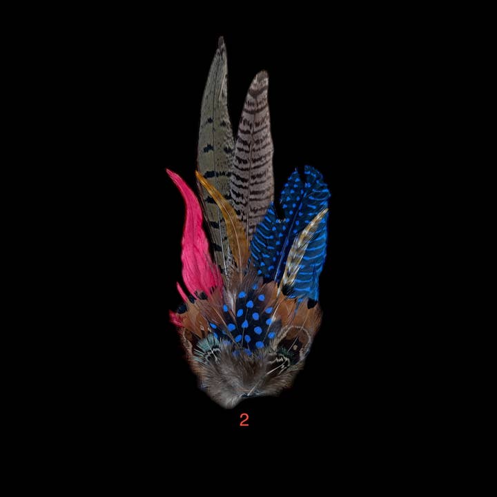 Nati Natash - Wholesale Hat Accessory - Women's - Decorative Side Hat Feathers (Out of SHOTGUN CASING)