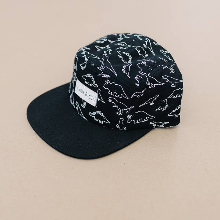 Cash & Co. - Wholesale Kids Hat - Kids - Black Dino
