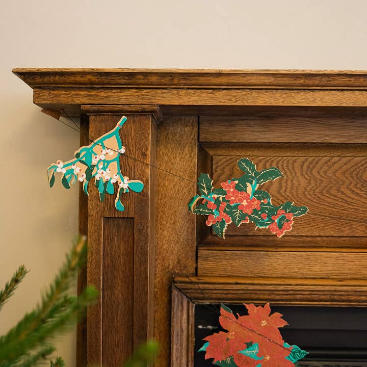 East End Press - Wholesale Bunting/Garland - Foliage Sewn Garland3