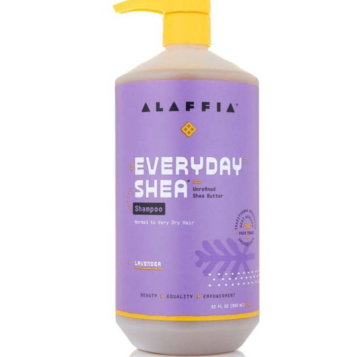 Alaffia - Wholesale Hair Shampoo - EveryDay Shea Shampoo - Lavender