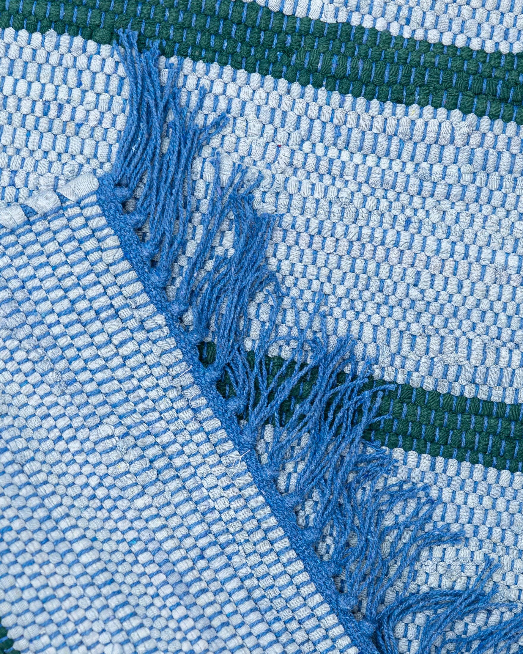 Tarta Gelatina - Venta al por mayor Alfombra pequeña - Alfombra reciclada artesanal6