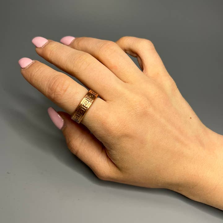 VIE - Wholesale Band/Stacked Ring - Copper Rings20