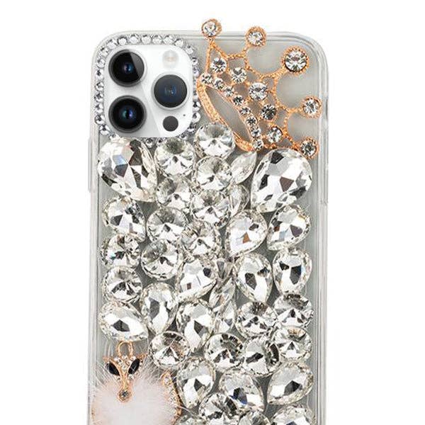 Bling Cases - Wholesale Phone Case - Women's - Bling Rhinestone Stone Fox Case Cover for Iphone Samsung