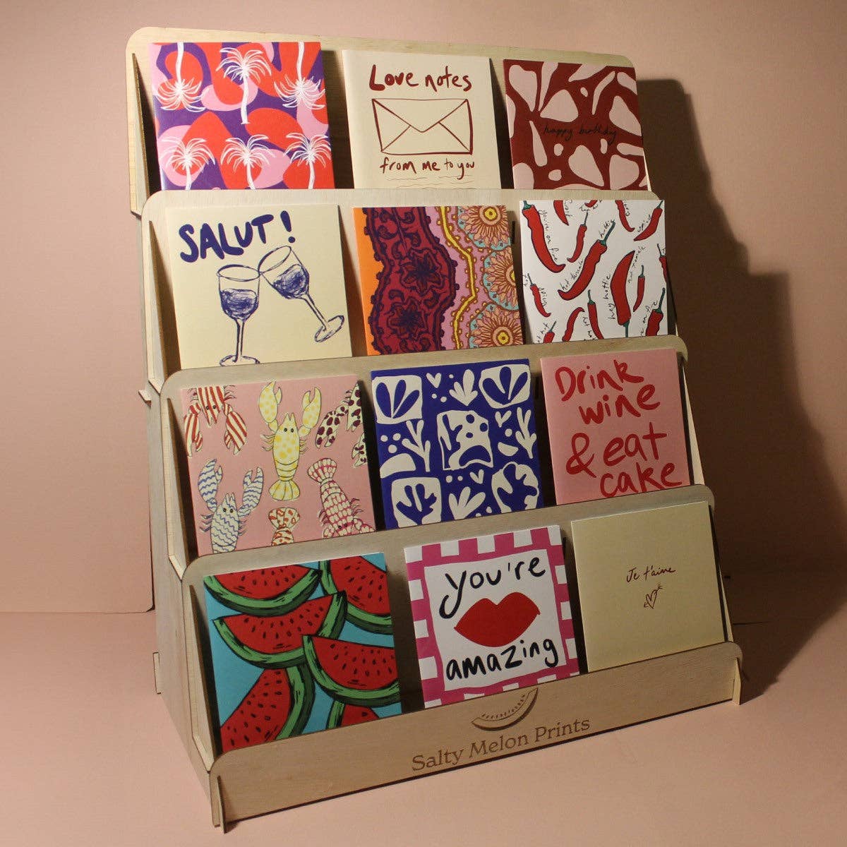 Salty Melon Prints - Wholesale Birthday Card - Standard Card Starter Bundle2