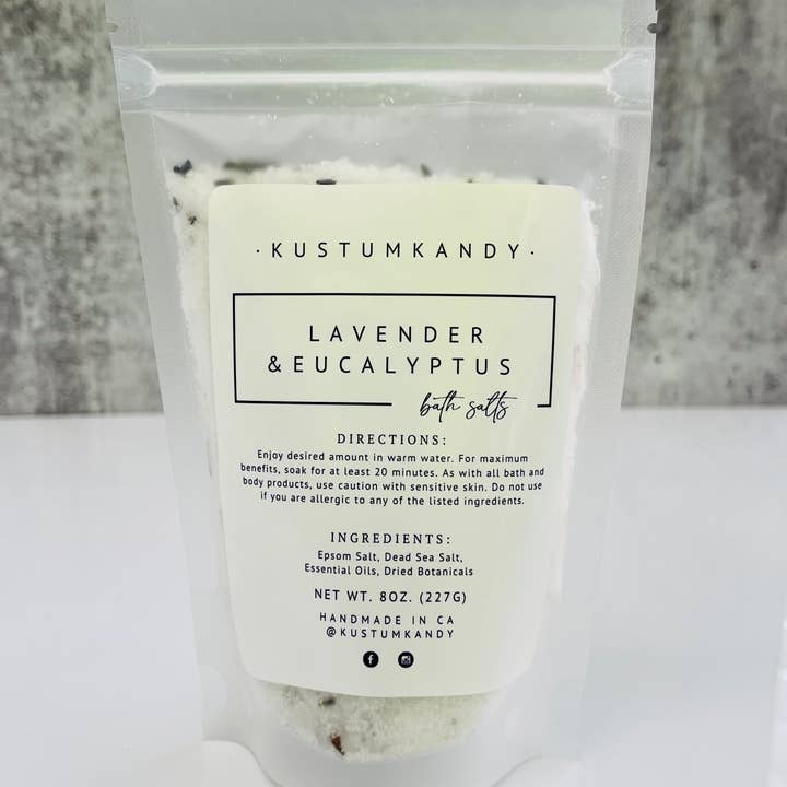 Bad Salt Refill Lavendel + Eukalyptus för wholesale av KustumKandy
