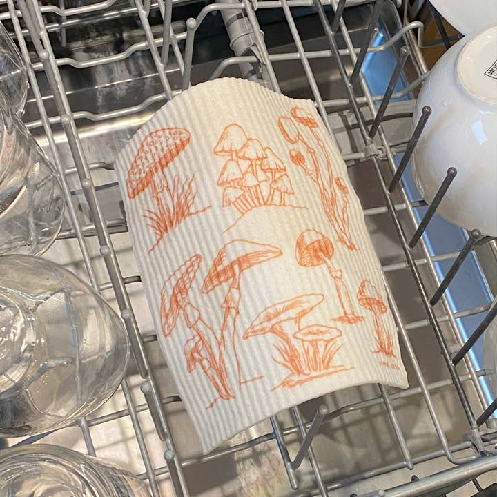 Counter Couture - Wholesale Dishcloth - Mushroom Swedish Dishcloth - Sponge Cloth4