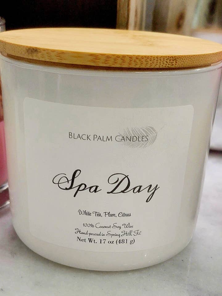 Spa Day for wholesale by Black Palm Candles