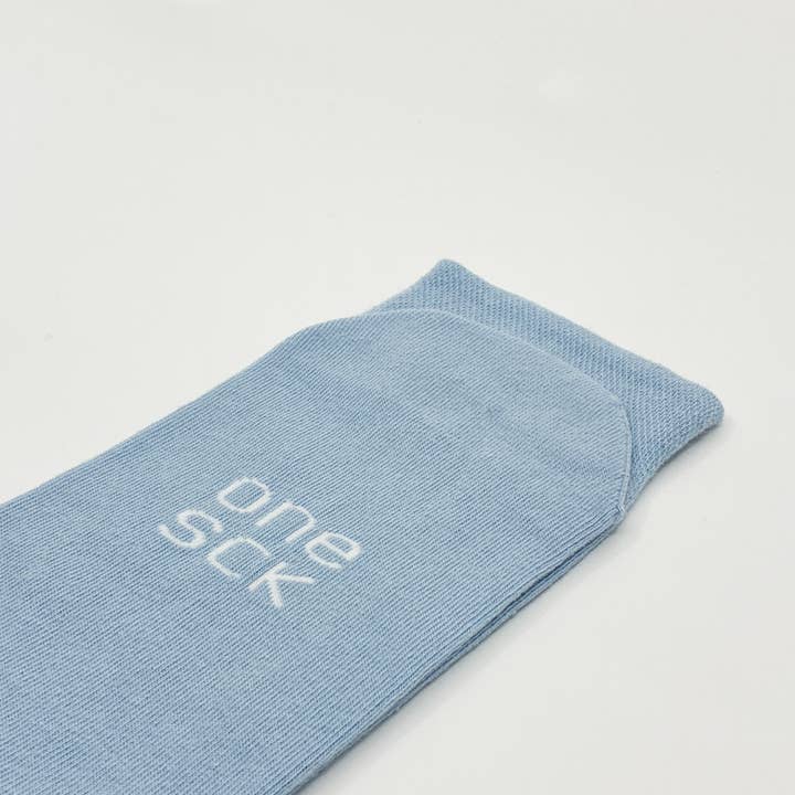 ONESCK - Wholesale Socks - Unisex - Plain Single Socks | Dusty Blue Sock | Pastel Gift Idea2