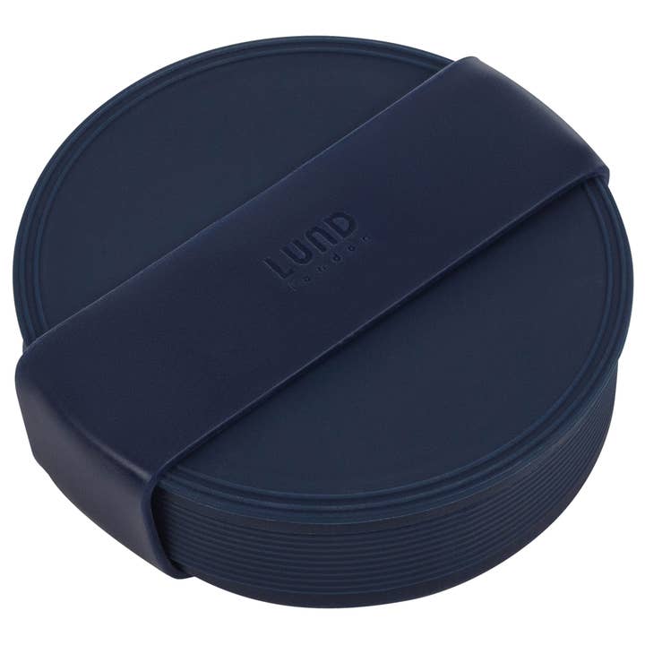 Lund Design House – Großhandel Thermotasse/-becher – Zusammenklappbarer Reise-Kaffeebecher 12oz / 350ml - Indigo