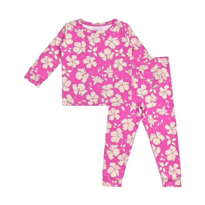 Salina Long Bamboo Pajamas for wholesale by Coco Moon