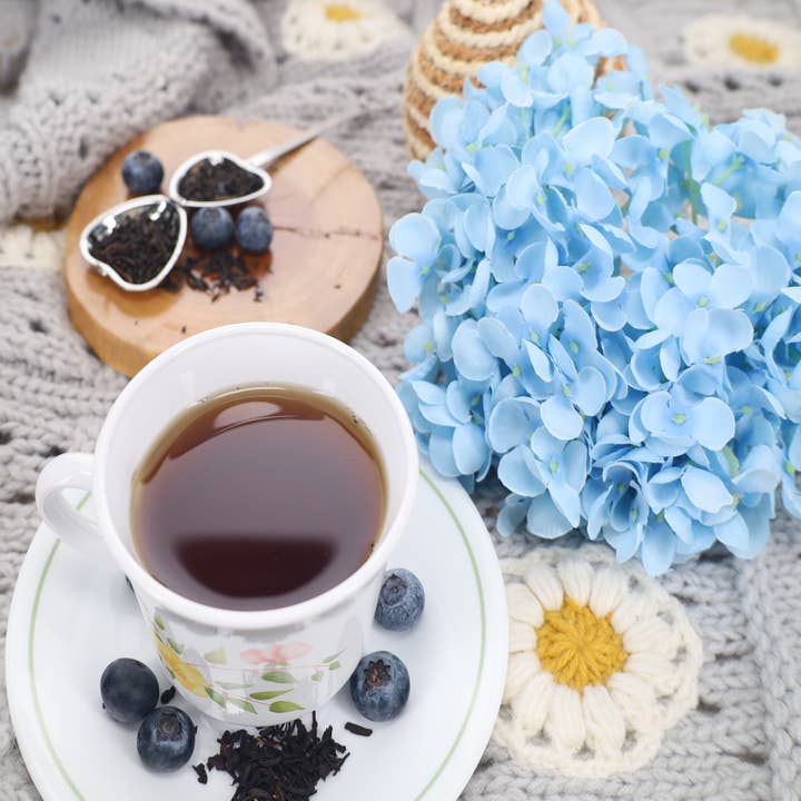 Cascade Teas & Botanicals - Wholesale Loose tea - Wild Blueberry Black Tea Loose Pack1