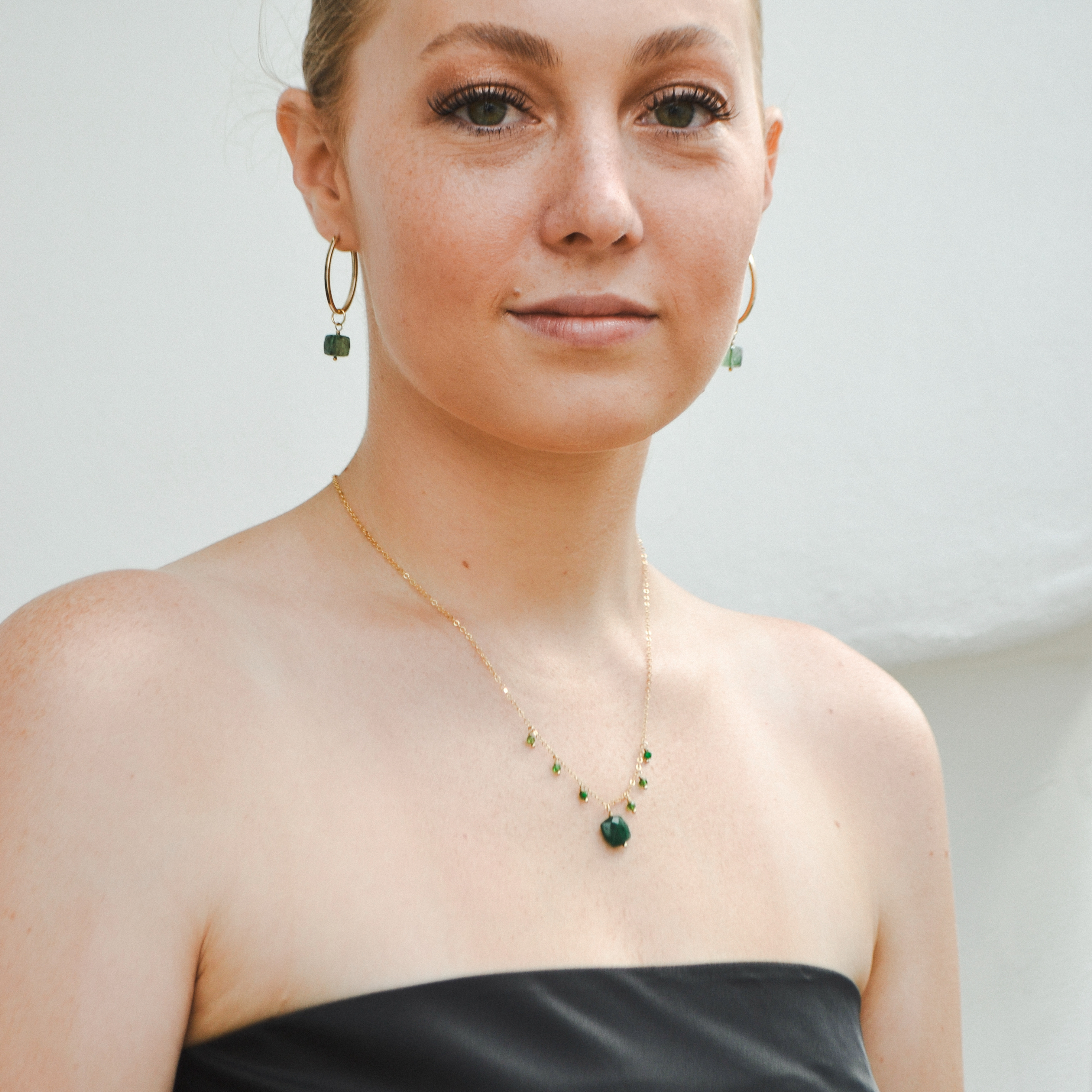 Anna Janelle Jewelry - Wholesale Pendant/Charm Necklace - Emerald City Necklace2