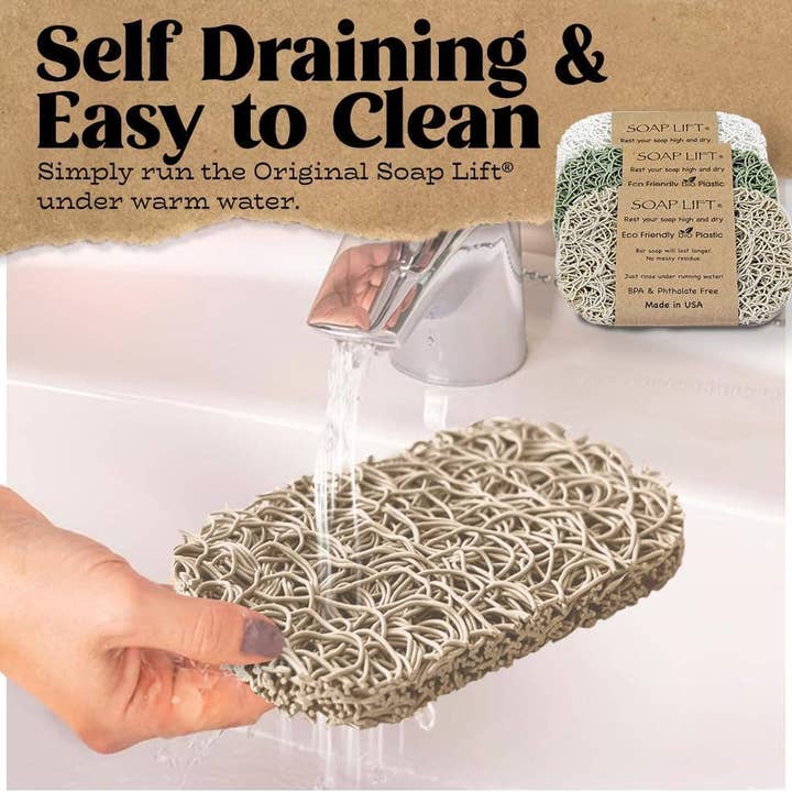 Black Cauldron Soap Co. - Wholesale Bath Soap Dish - Soaplift - Soap Saver3