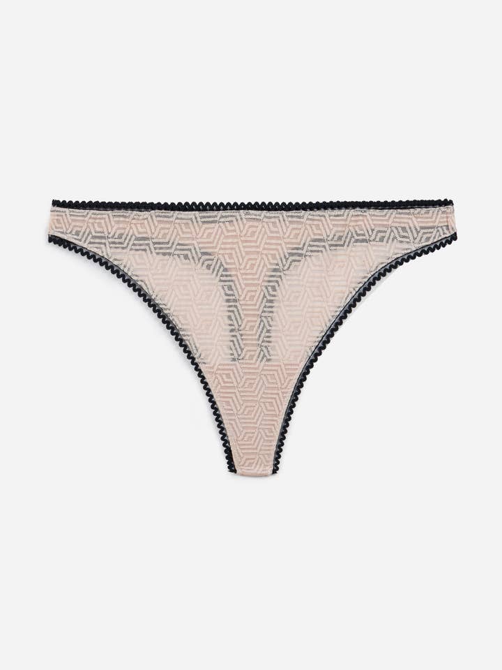 Synergy Thong | Soft Pink for wholesale by Else Lingerie