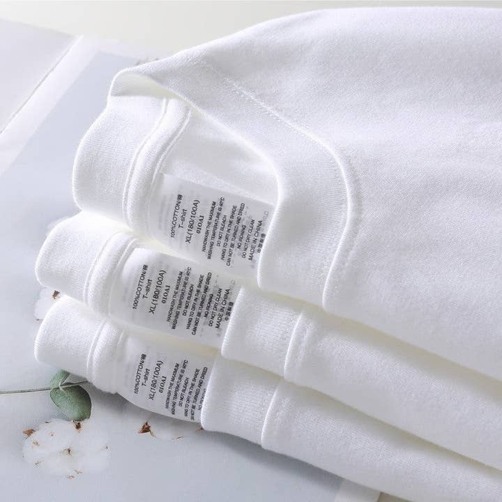 FurDecoration - Wholesale T-Shirt - Women's - Solid Color Unisex Round Neck T-Shirt5