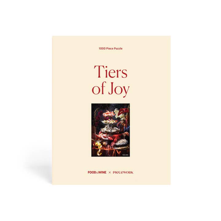 Lagen van Vreugde - Eten+Wijn Samenwerking - 1000 Stukjes Puzzel voor wholesale door Piecework