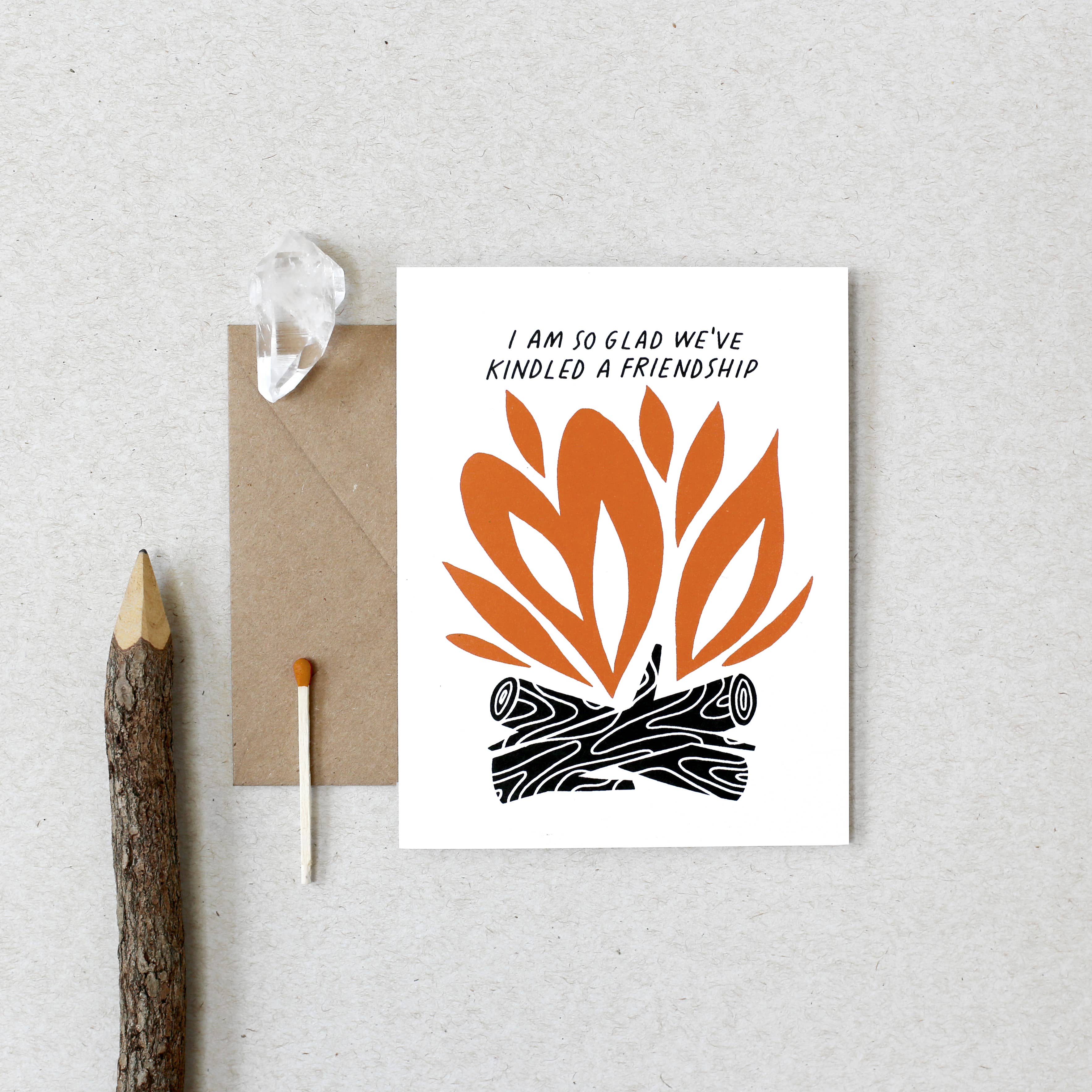 Worthwhile Paper - Wholesale Friendship Card - Kindled a Friendship Card1