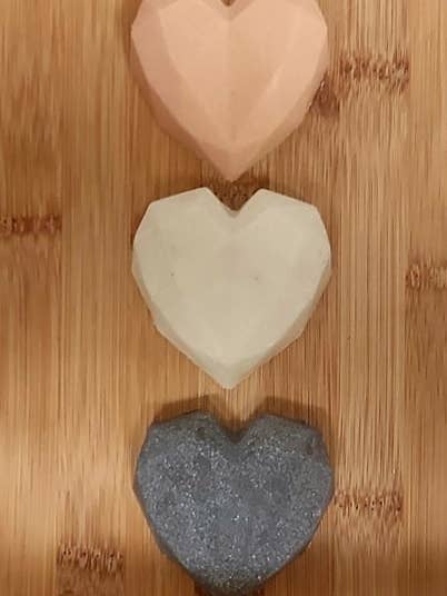 Salt Spa Soap Bars - Hearts - Guest Soap, Wedding Favours for wholesale by West Country Aromas