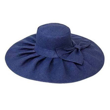 Cap Zone - Wholesale Straw Hat - Women's - Derby Ruffled Bow Sun hat2