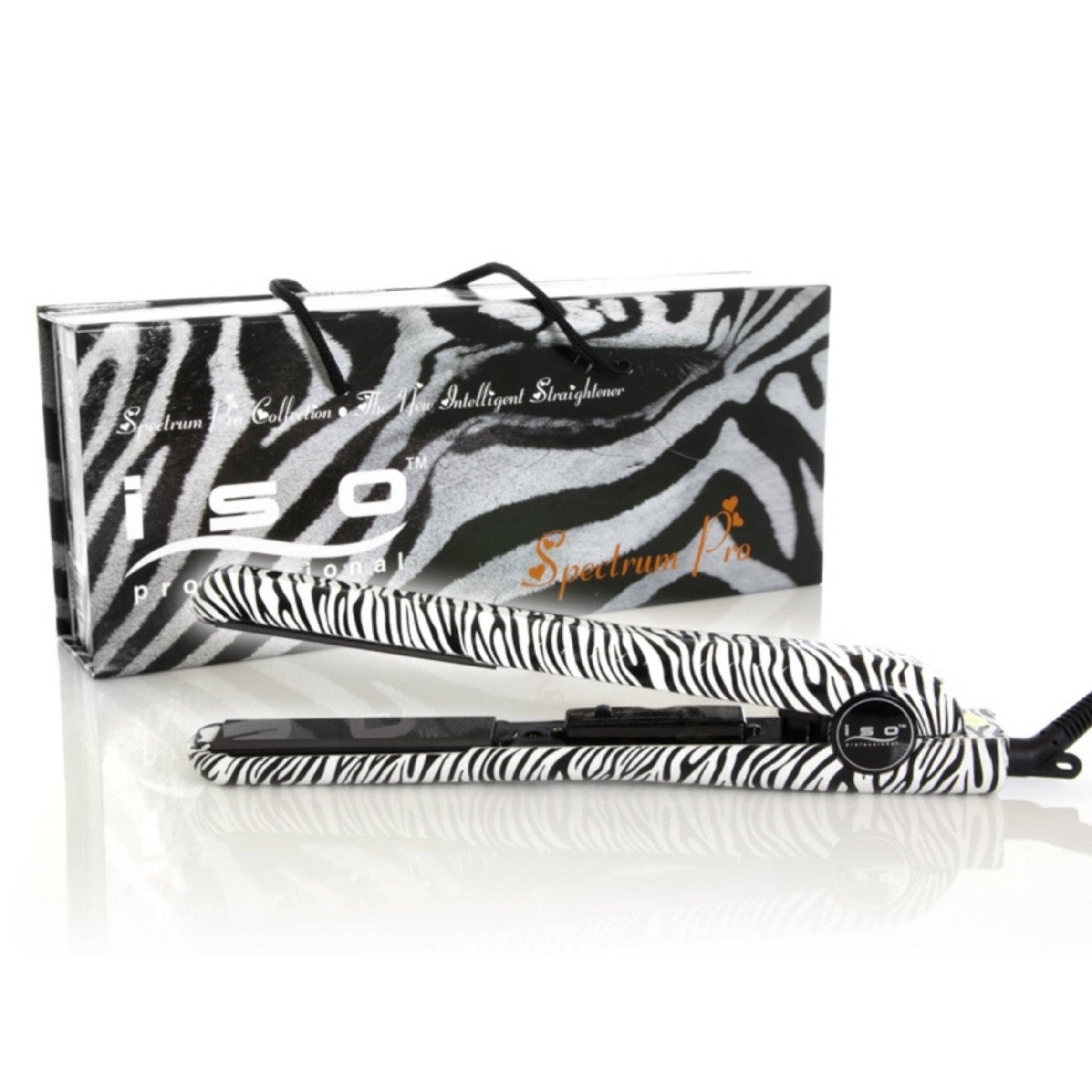 ISO Beauty - Wholesale Straightener/Flat Iron - Spectrum Pro Lt. Ed. White Zebra 1